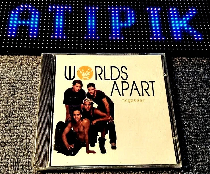 💕Worlds Apart - Together - CD 1994 Pop Iconique 90s Indispensable 💿